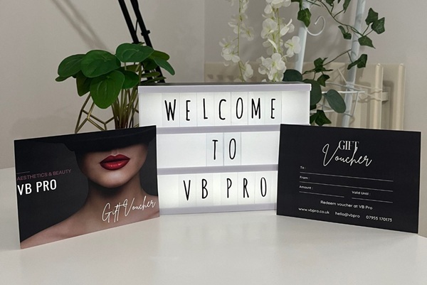 VB Pro Gift Vouchers – The Perfect Beauty Treat in Seaford, Newhaven & East Sussex